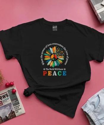 Áo thun họa tiết - màu sắc nghệ thuật